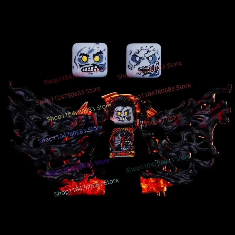 MOC Bouwstenen Demon Doctor Mini Figuur Assemblagemodel Display Beeldje Anime TV Decor Speelgoed Vakantiecadeau Collectible