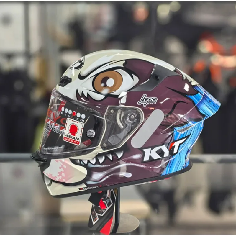 New Arrivals KYT Motorcycle Helmets Sport Bike Full Helmets ECE DOT  Road Racing Moto Cascos KYT Full Face Helmet