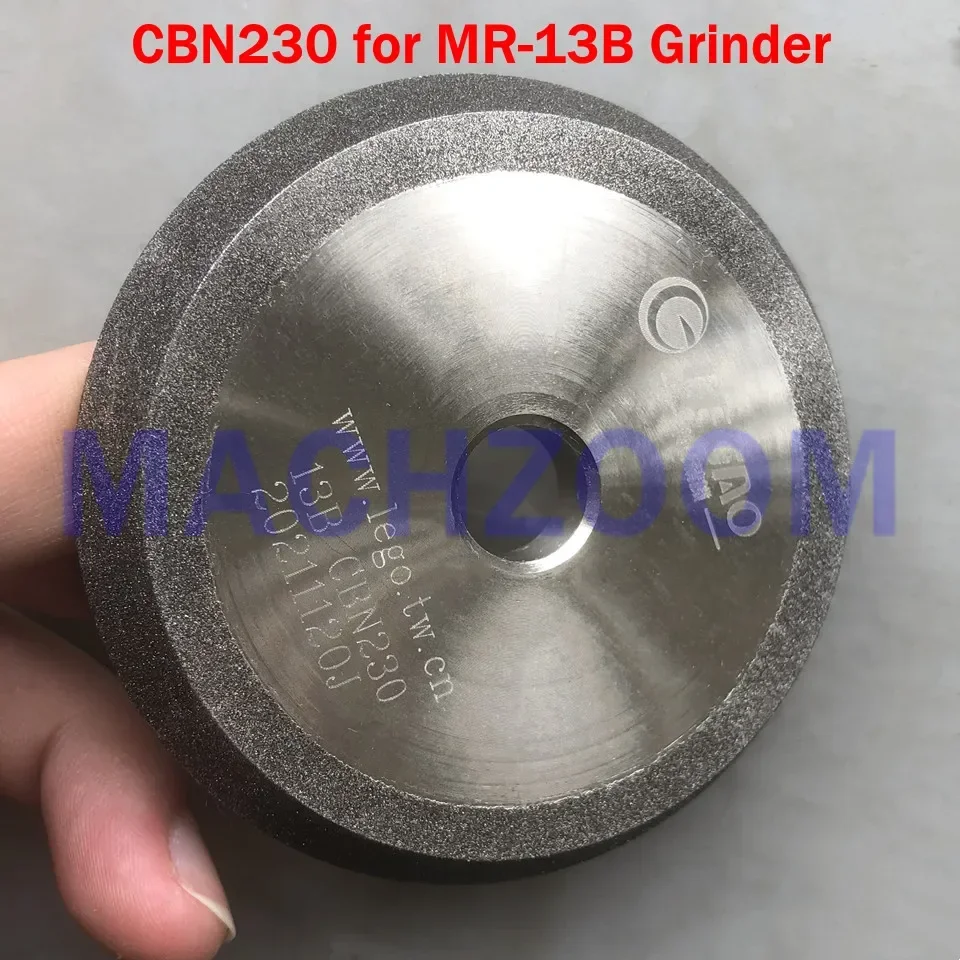 CBN230 Cubic Boron Nitride Wheel Grinding Disc Special for MR-13B 3mm~13mm Diameter Drill Bits Grinder Sharpener Machine