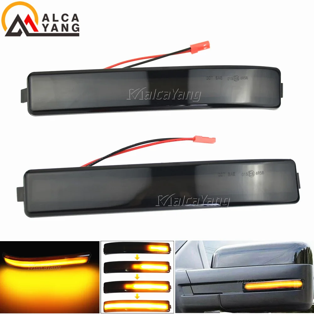 LED Side Dynamic Turn Signal Light Marker Lamp For Ford F-150 F150 2004-2014 Raptor Expedition For Lincoln Mark LT