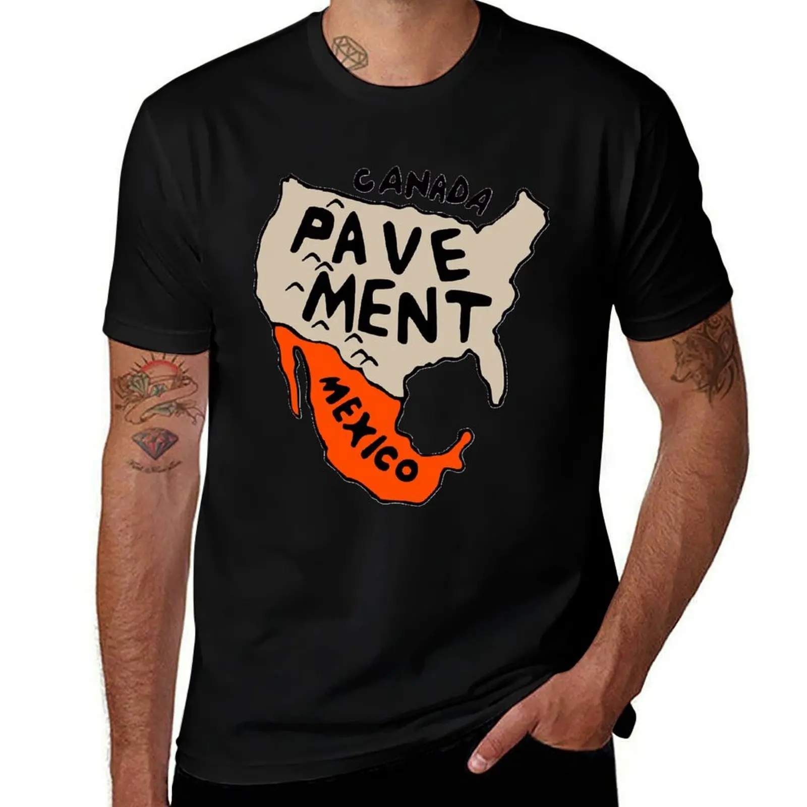 Pavements-Funny-Stephen-Malkmus T-Shirt Casual Minimalist Short Sleeve Top