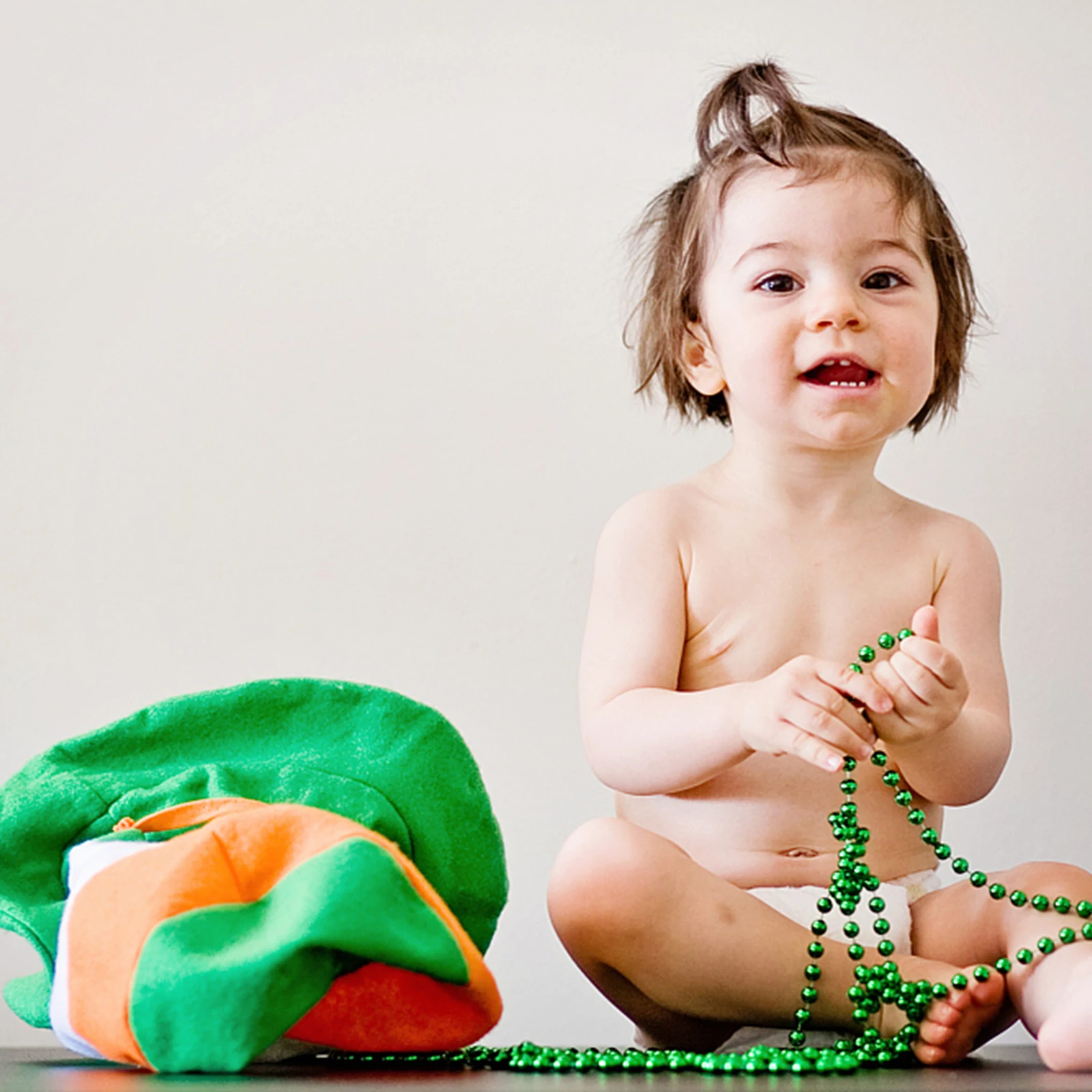 4 peças decorar colar de trevo decorações do dia de São Patrício colares de plástico