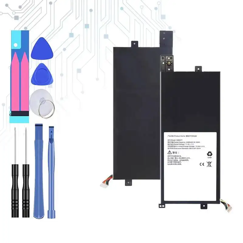 

Laptop Battery High Compatibility For Mechrevo S3-01 S3-02 S3 Pro S5R S5R-5BB4U S5RHD-5BB4U Series Reliable Replacement 4400Mah