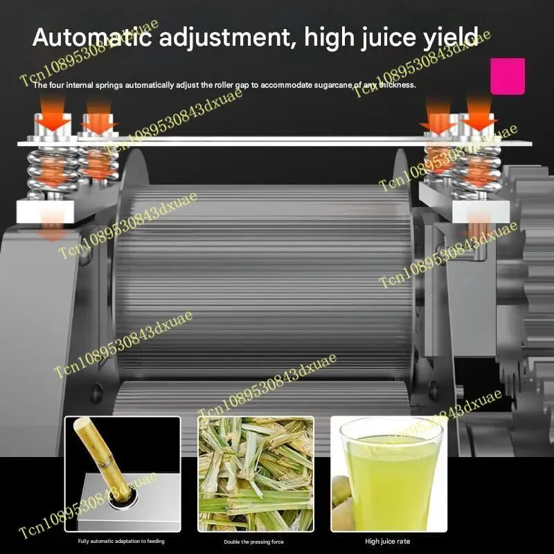 Commercial Sugarcane Juice Machine Professional Factory-Made Sugar Cane Juicer for Food Shops  Condition for Fruits