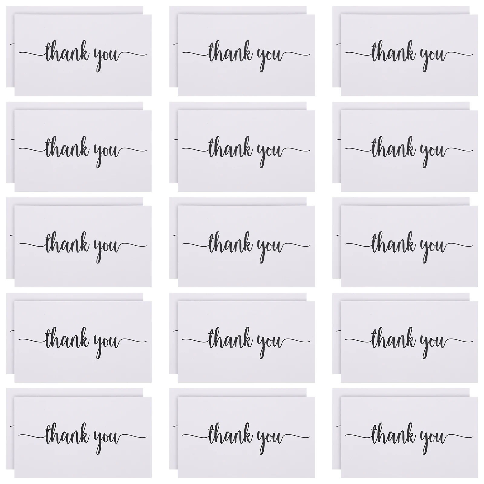 

150 Pcs Thank You Card Packaging for Small Office Cards Gratitude Mother