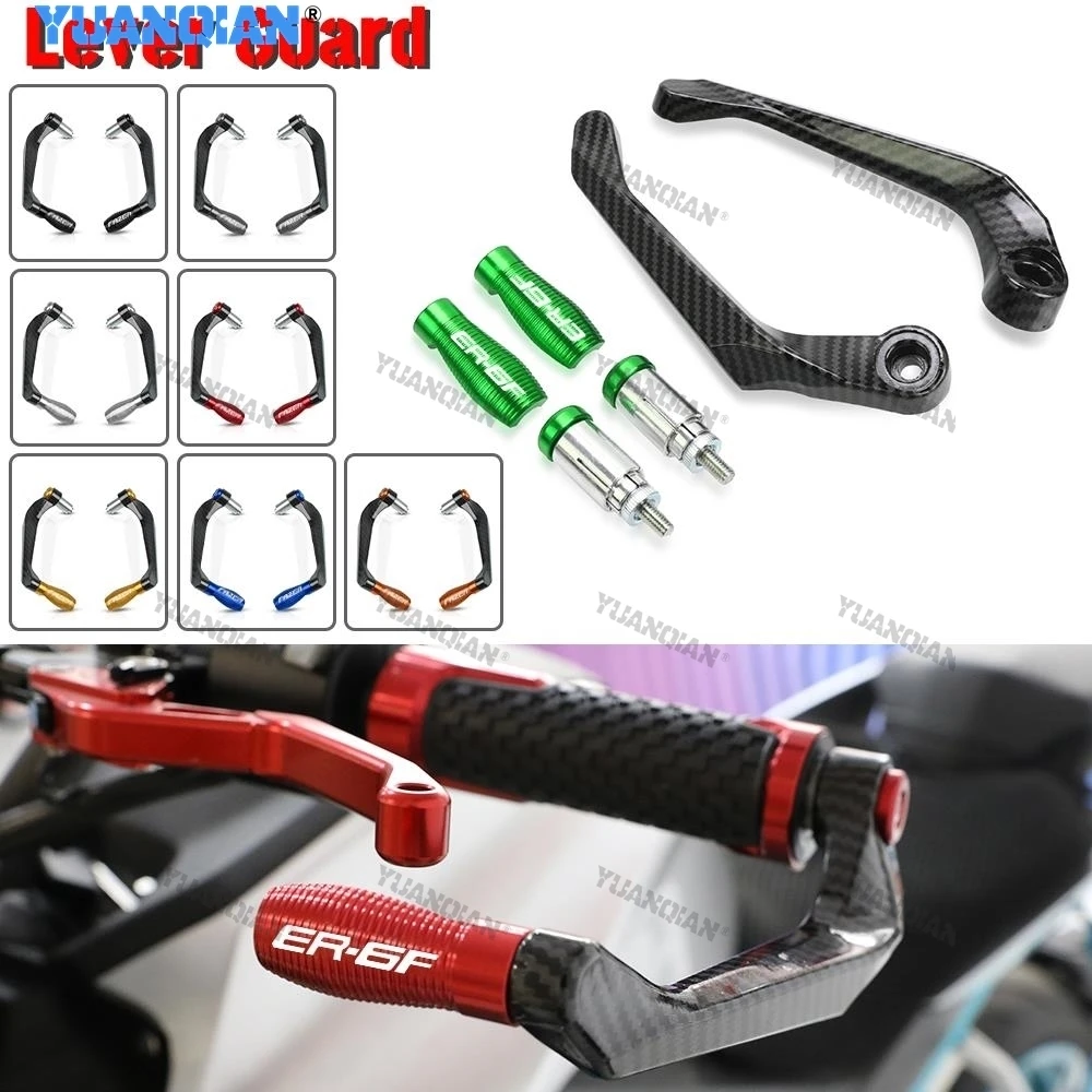 

7/8 22mm Motorcycle For KAWASAKI ER6F ER6 F ER6N E R6N 2009-2016 2015 2014 2013 12 Universal Brake Clutch Levers Guard Protector