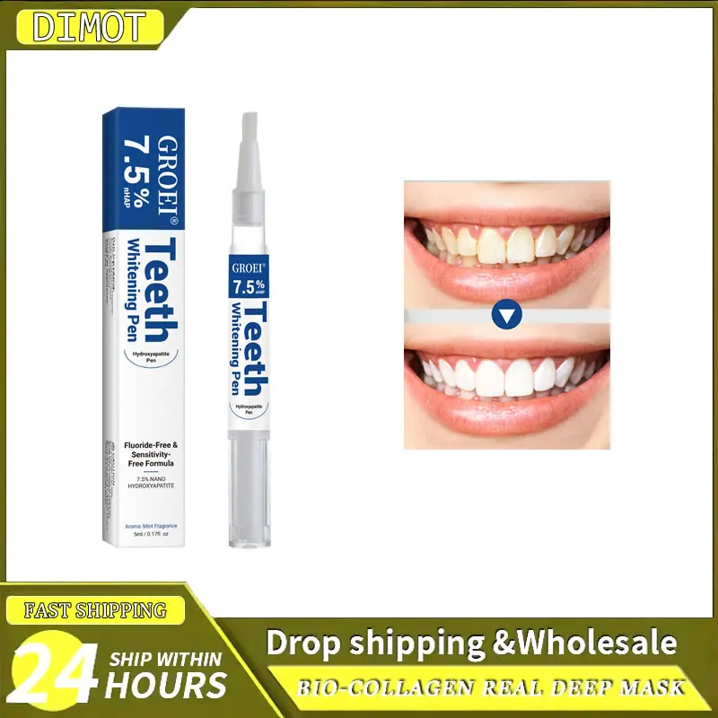 

Гидроксипатит, гелевая ручка для отбеливания зубов, удаление пятен, восстановление цвета зуба, мгновенное отбеливание зубов, ручка для ухода за полостью рта, инструмент для чистки