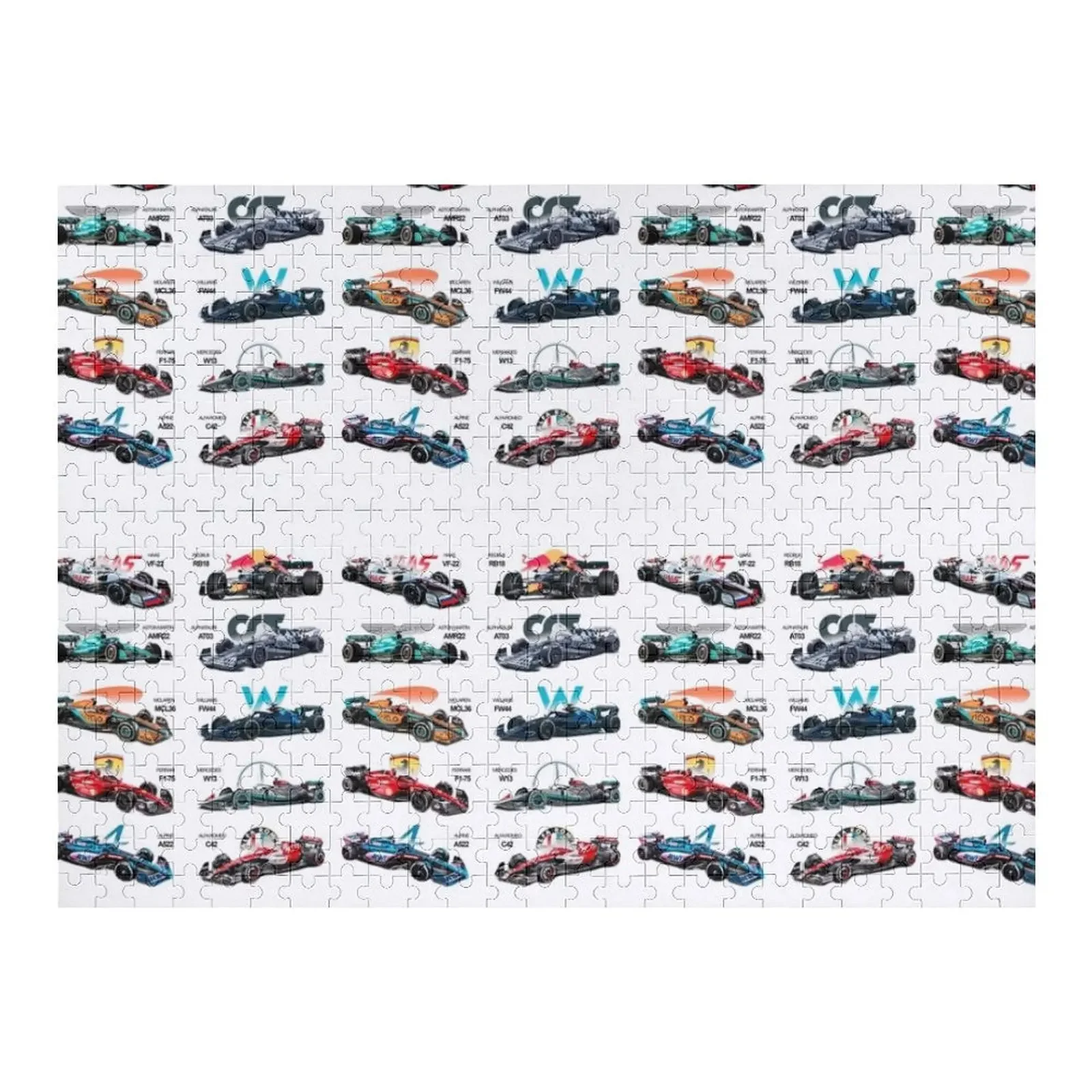 

F1 All cars 2022 Jigsaw Puzzle Woods For Adults Custom Kids Toy Customized Photo Personalized Gift Wooden Decor Paintings Puzzle