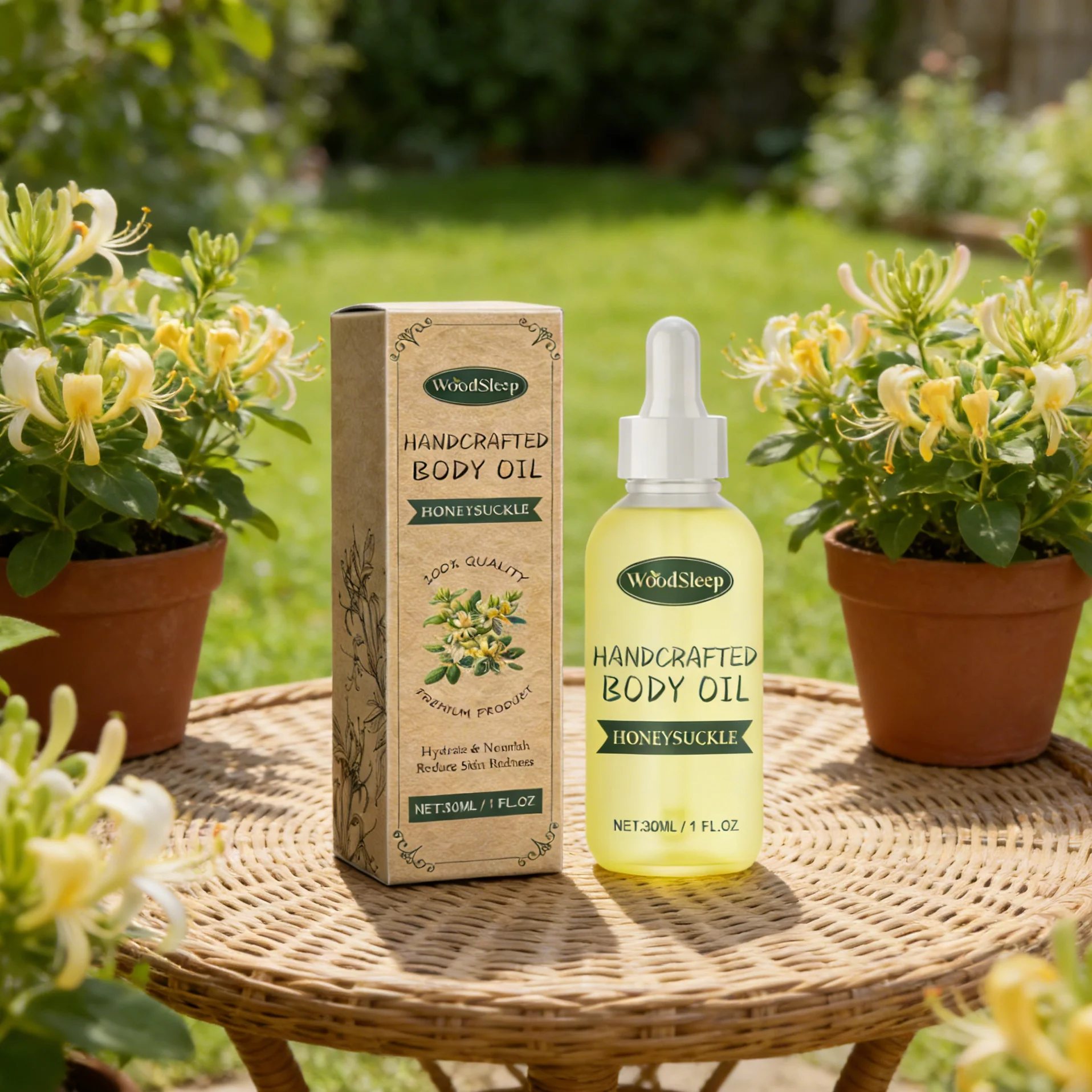 

Honeysuckle Essential Oil Reduce Wrinkles Anti Aging Fade Fine Lines Skin Younger Relieve Redness Swelling Moisturizing Body Oil