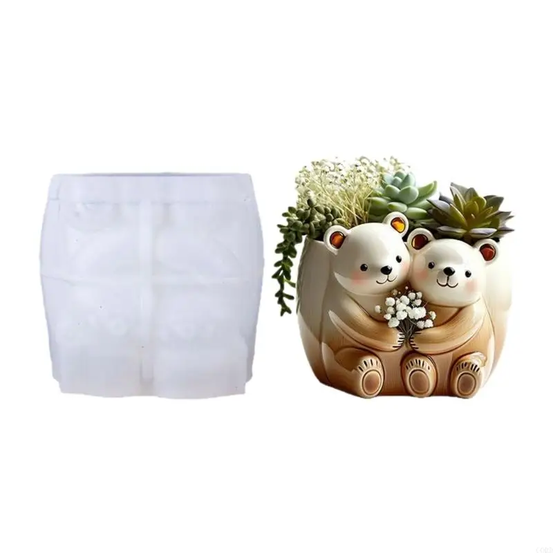 

CORD Creative Bear Shaped Silicone Mould For Handmade Jewelry Planters