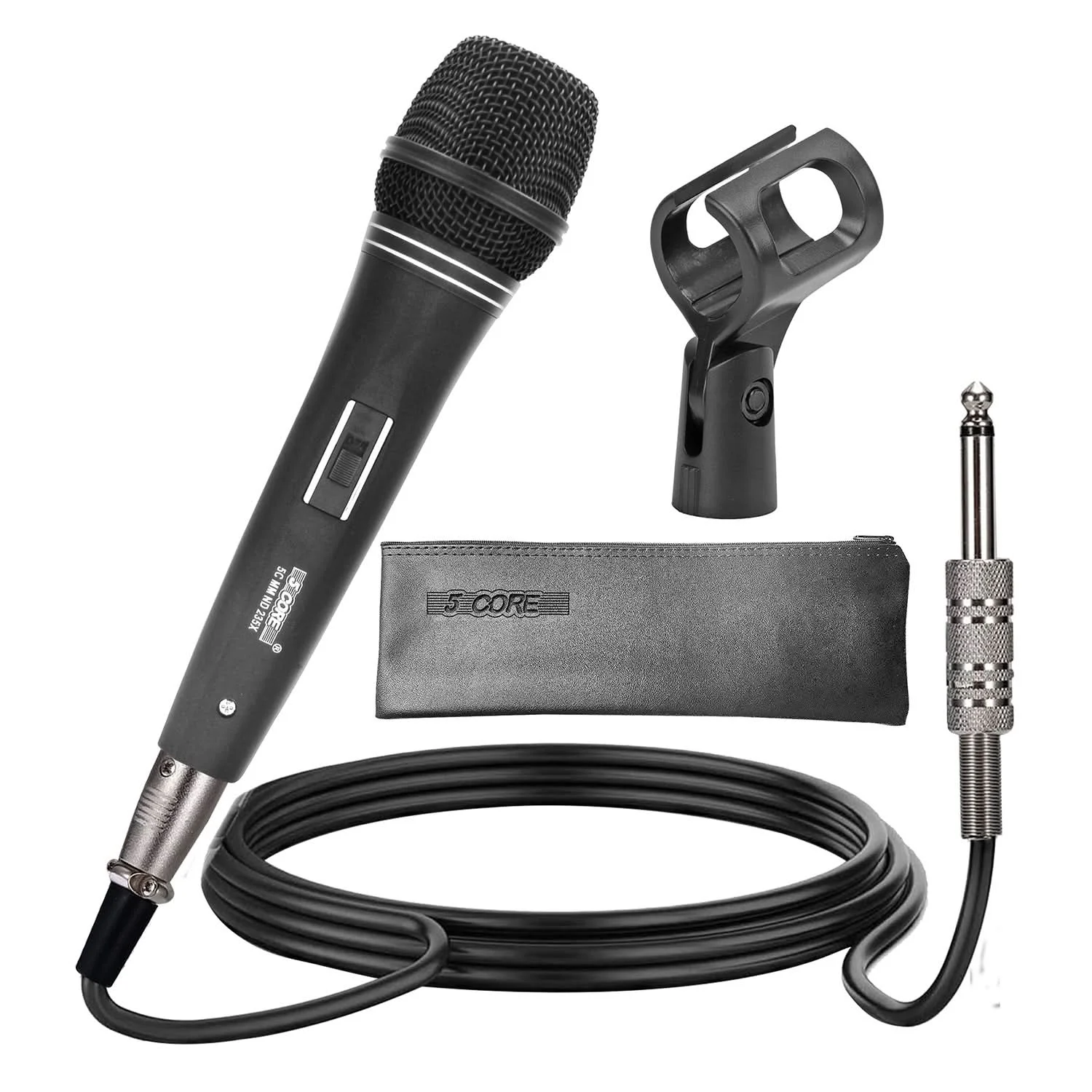 

5 Core XLR Microphone Dynamic Mic Karaoke Singing Studio Microfono Handheld Mics ND 235X