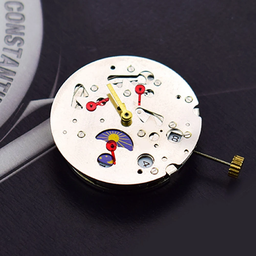 2001 Radiation-Up Pendulum Skeleton Movement Universal Pendulum Adjustment Radial Pattern Automatic Watch Movement