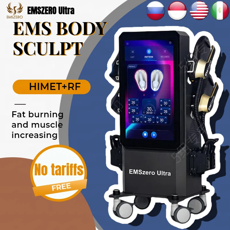 

EmsZero Ultra Neo Electromagnetic Stimulate Body Slimming Device Profession Hi-emt Ems Sculpting Rf fat burning Machine