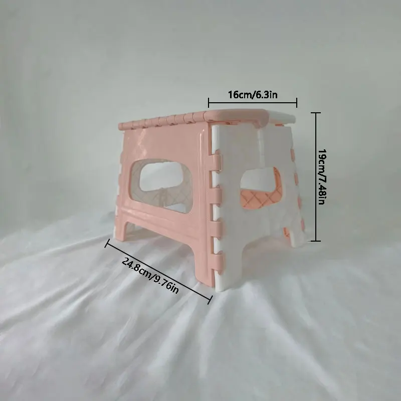 1PC Thickened Plastic Folding Stool Camping Folding Stool Portable Stools