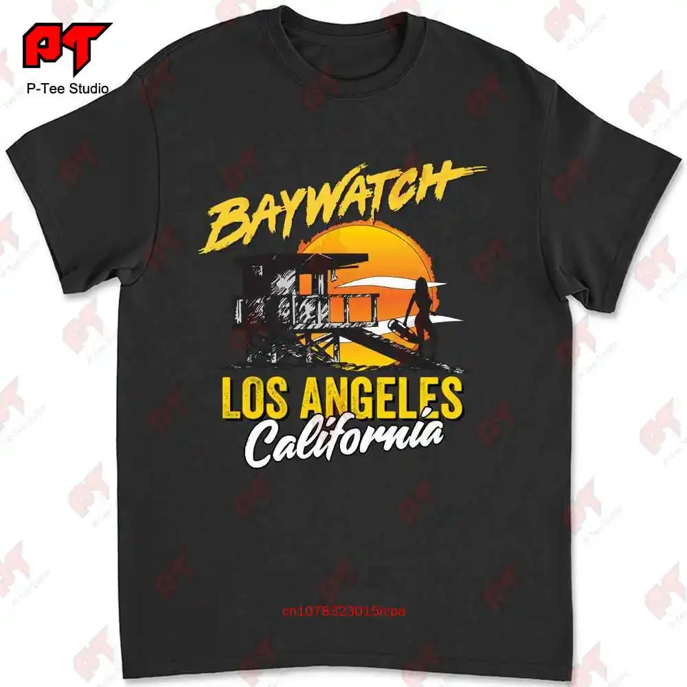 Baywatch 90'S Drama Beach Patrol Lifeguard Los Angeles T-shirt G4MT