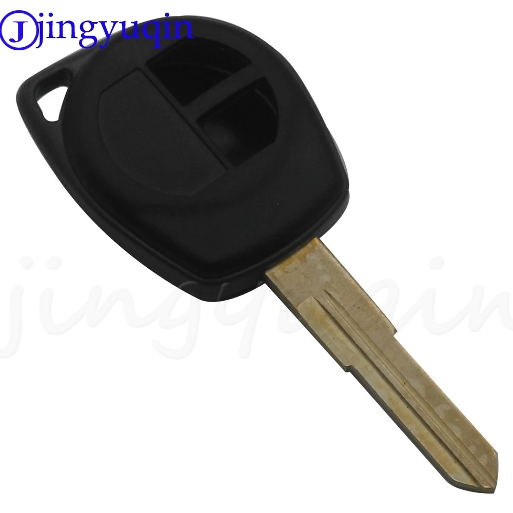 2 Button Remote Car Key Shell Case Uncut Blank HU133R TOY43 SZ11R Blade for Suzuki SX4 Grand Vitara Swift No Rubber Pad