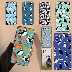 Puffin Bird Case For POCO M6 X3 X5 Pro X4 F4 GT M5s F3 F5 Cover For Xiaomi 11T 12T Pro 12 13 Lite 12X