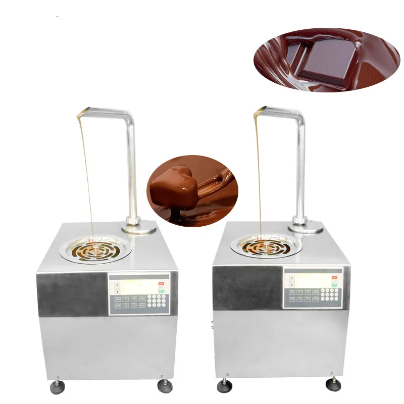 5.5L Capacity Automatic Chocolate Making Machine Melting Chocolate Tempering Machine Hot Chocolate Dispenser