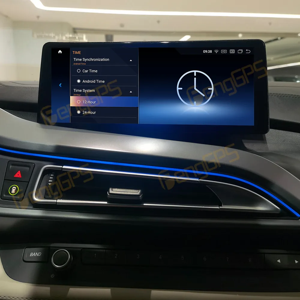 

10,25 дюйма для BMW I8 I12 2013-2024 NBT EVO Автомобильный радиоприемник с экраном Android 13.0 Автомобильный радиоприемник Мультимедийный плеер Auto Carplay GPS-навигация