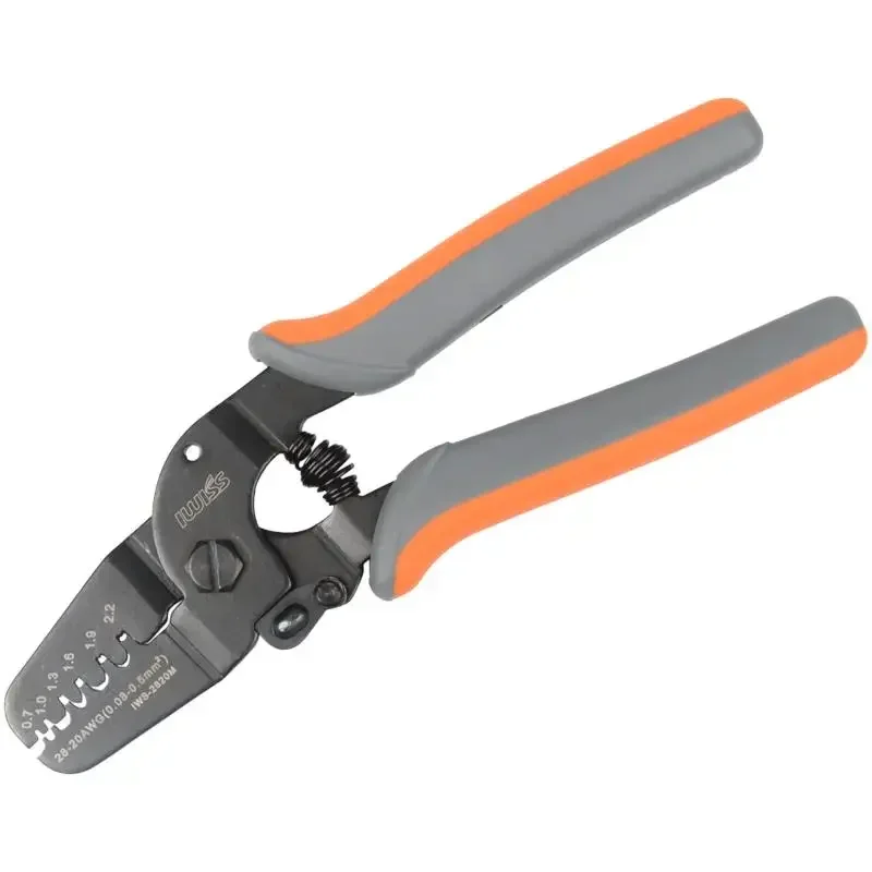 

Crimping pliers are applicable to JST plug Molex connector 1/1.25/1.5/2.0 crimping terminal pliers IWS-2820