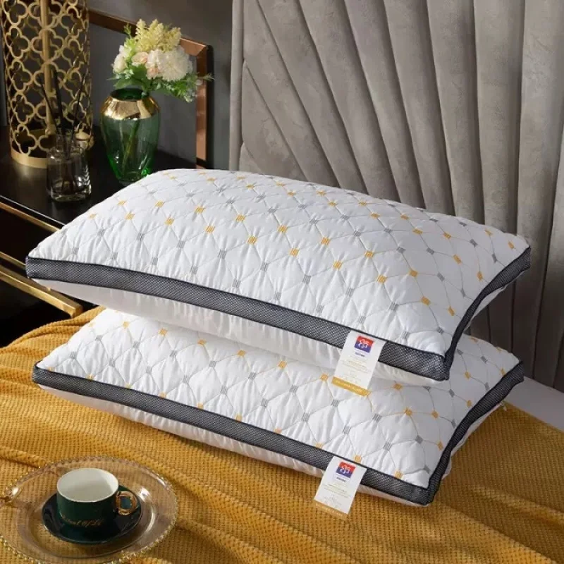 Pillow core with low, medium, and high levels of neck support, non-collapsing sleep use  guesthouses, Nantong textiles