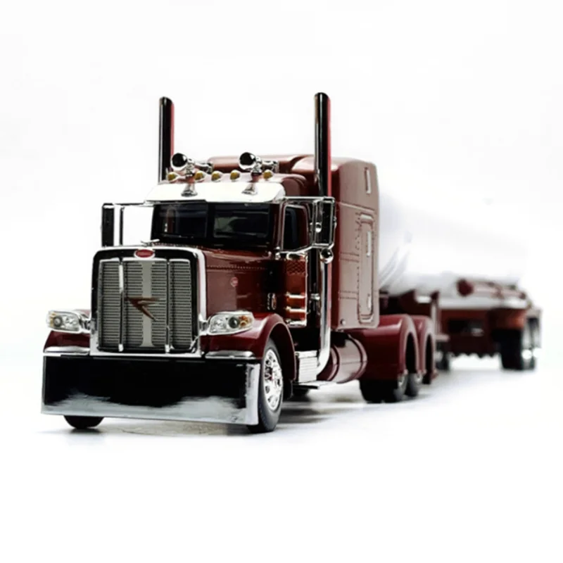 

DCP масштаб 1/64 Peterbilt's 389 Sisypi модель грузовика с пропаном из сплава, имитация модели автомобиля, статическая коллекция, сувенирный подарок