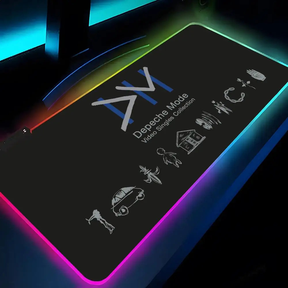 

Игровой коврик для мыши с подсветкой и клавиатурой