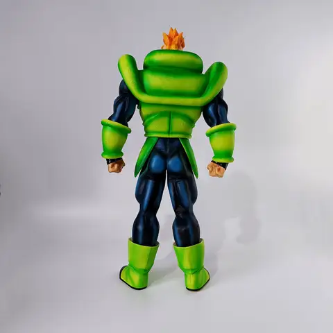 2025 Dragon Ball Z Android 16 Gk Anime Figur PVC Action Dock Staty Samling Modell Ornament Barnleksaker Födelsedagspresenter 6 best sales Android 16-figur - №3