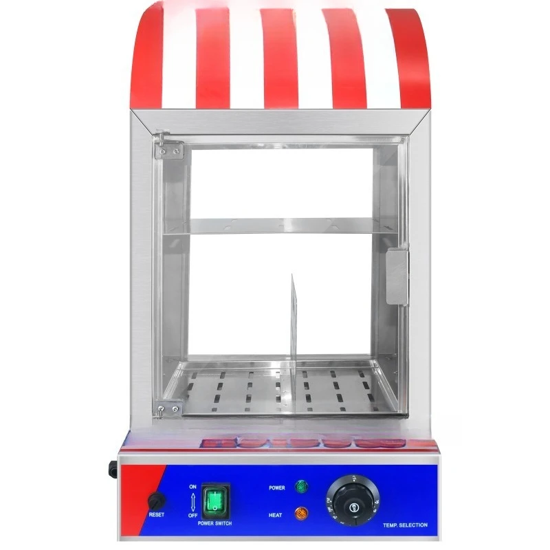 

Commercial hot dog insulation cabinet, electric energy insulation food commercial display cabinet, deli burger small heating
