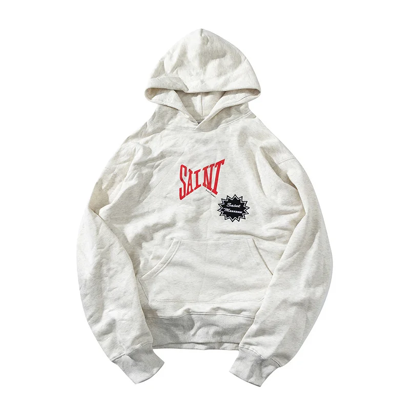 

Толстовка с капюшоном и принтом Saint Michael Letter