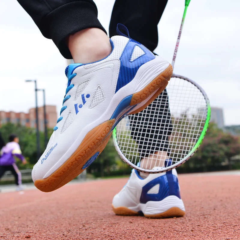 2024 nowe trampki damskie męskie buty do badmintona sportowe lekkoatletyczne zielone buty do tenisa światło biegania na świeżym powietrzu sportowe