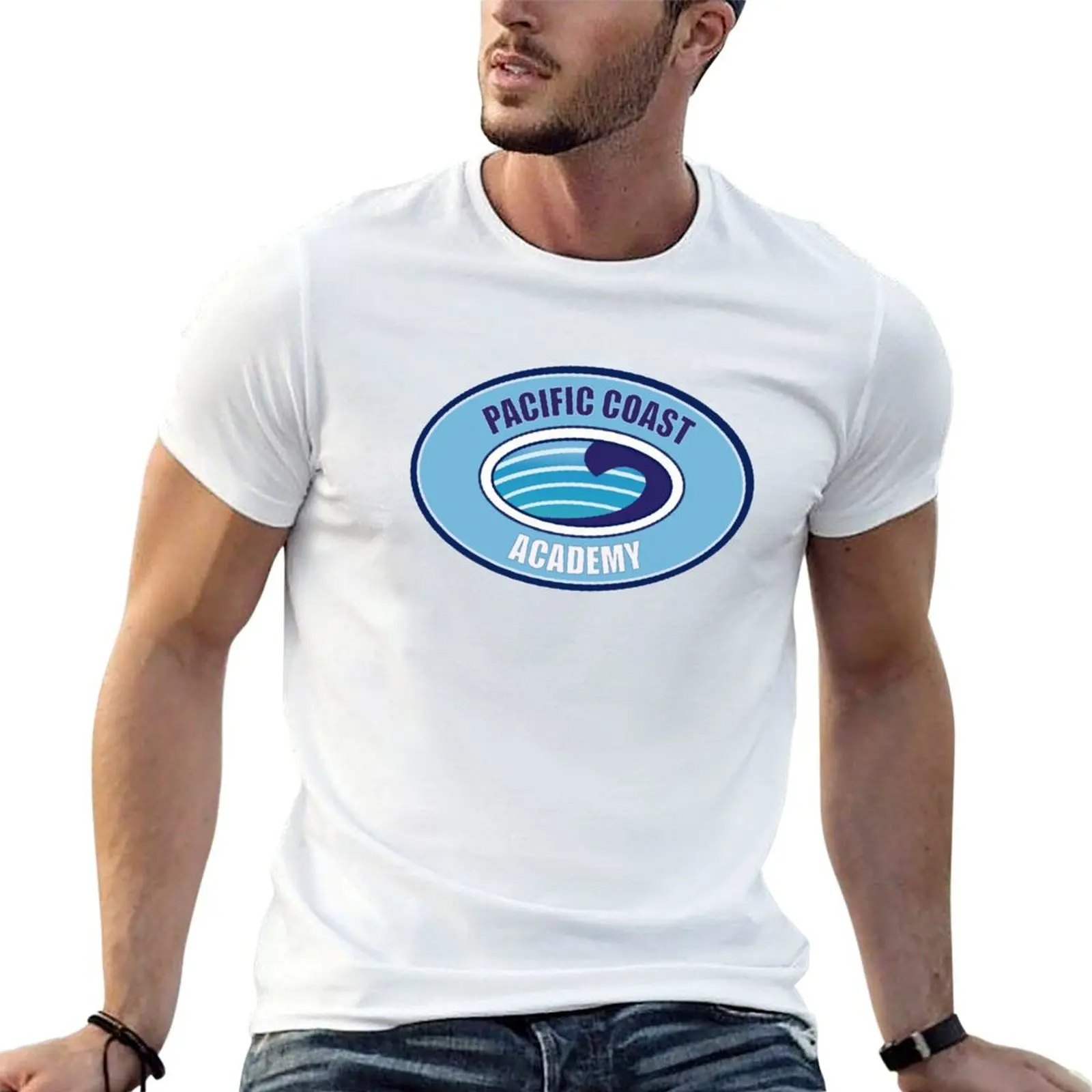 

Футболка с логотипом PCA zoey 101, винтажная футболка с рисунком, мужская однотонная футболка