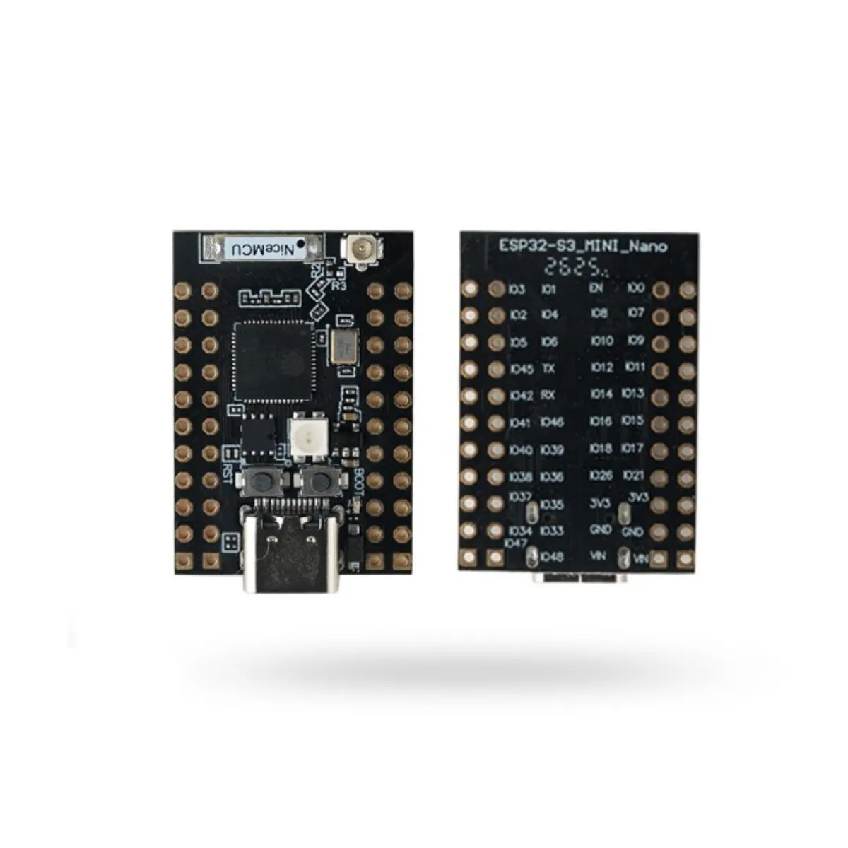 ESP32-S3 MINI Nano-Modul Bluetooth Low Energy Integriert zahlreiche Peripheriegeräte, Ethernet-Schnittstelle, UART, ETC