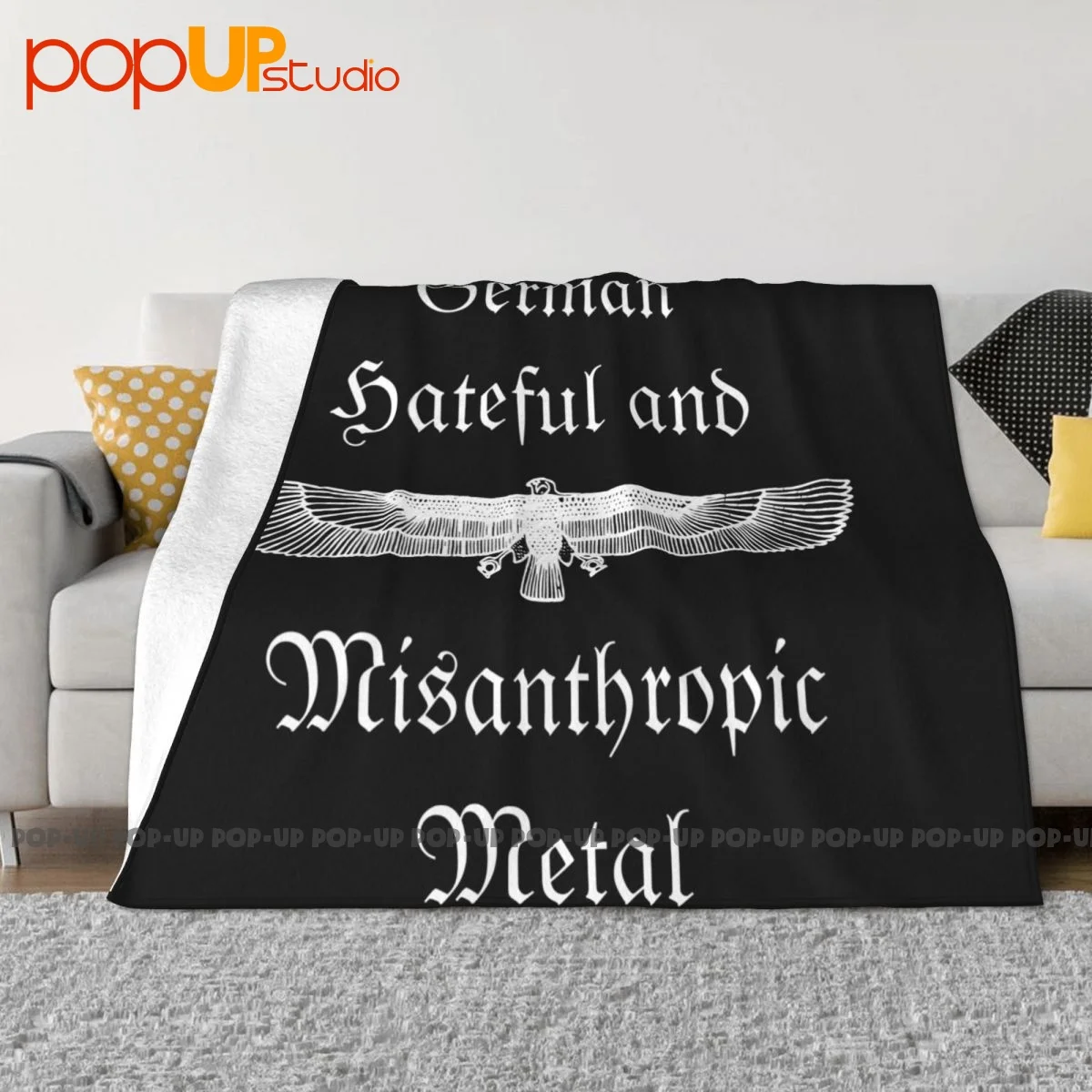 Nargaroth Black Metal Band Herbstleyd P-535 Blanket Casual Fashion Breathable Couch Blanket Family Expenses