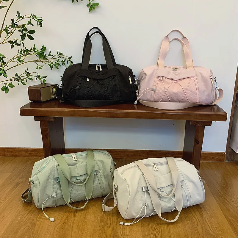 

New Simplicity Leisure Solid Oxford Large Capacity Travel Bags 2026 High Quality Basic Style Vacation Women's Crossbody Bags