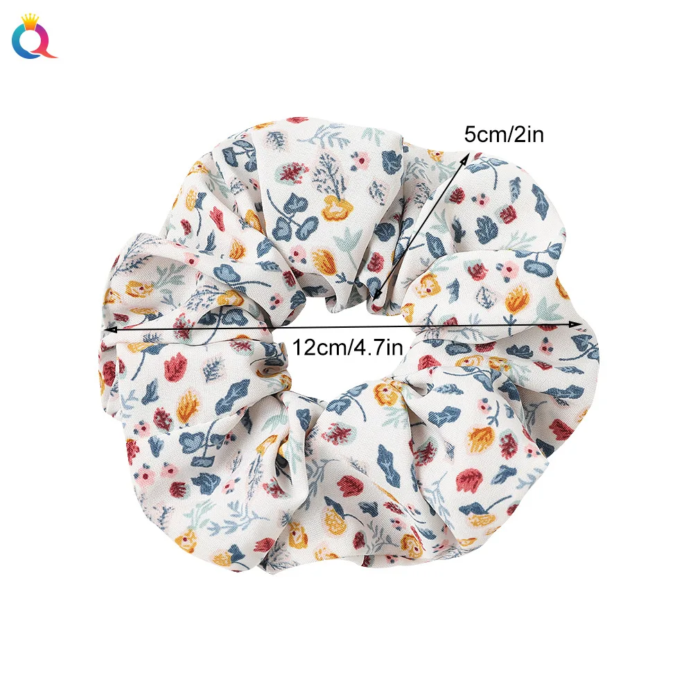 1pc Fresh Korean Japanese Scrunchie Large Fabric Hair Tie for Women Ponytail Maker Soft Breathable Cute Hair Accessory