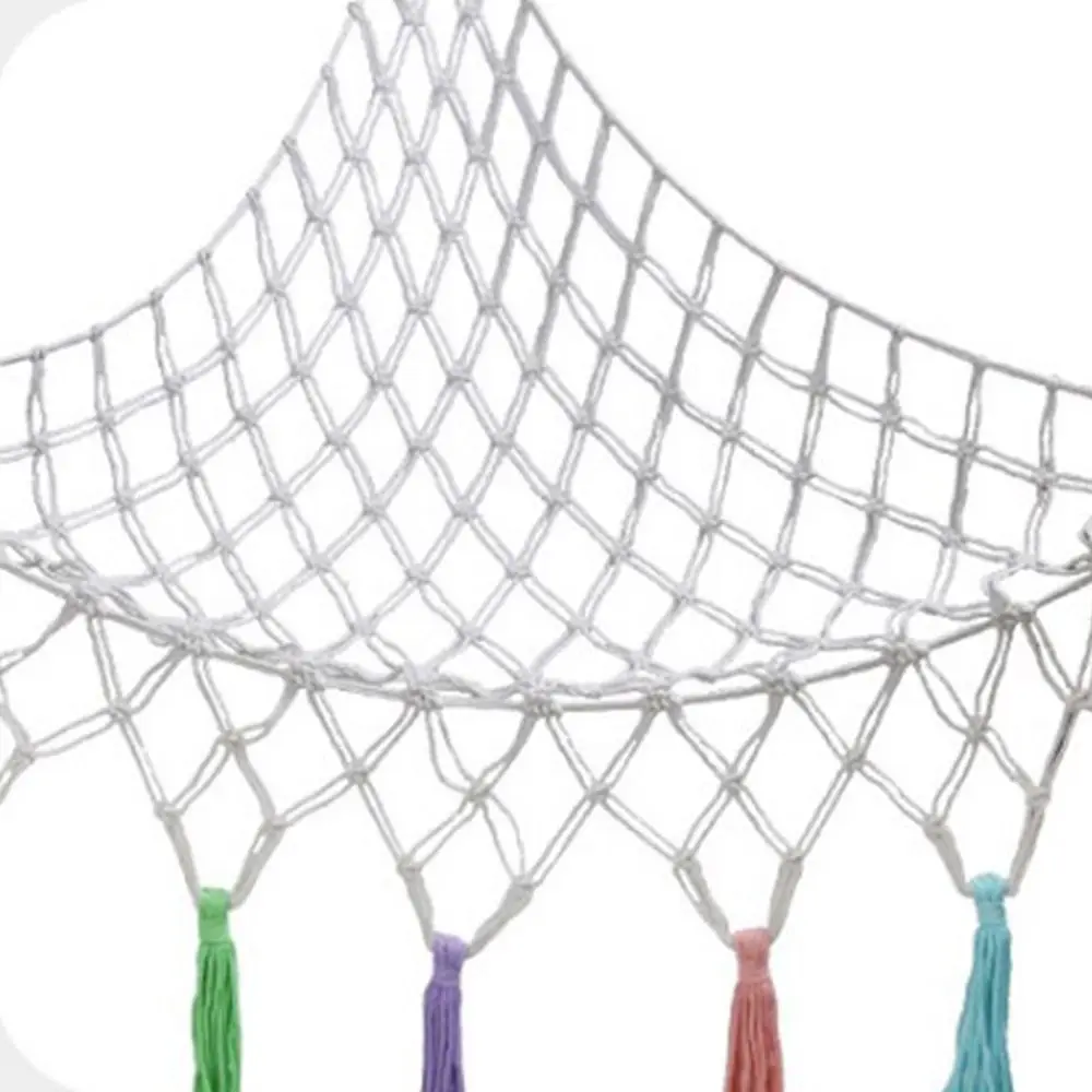 Hamac en macramé de grande capacité pour animaux, filet de rangement pour jouets, facile à installer