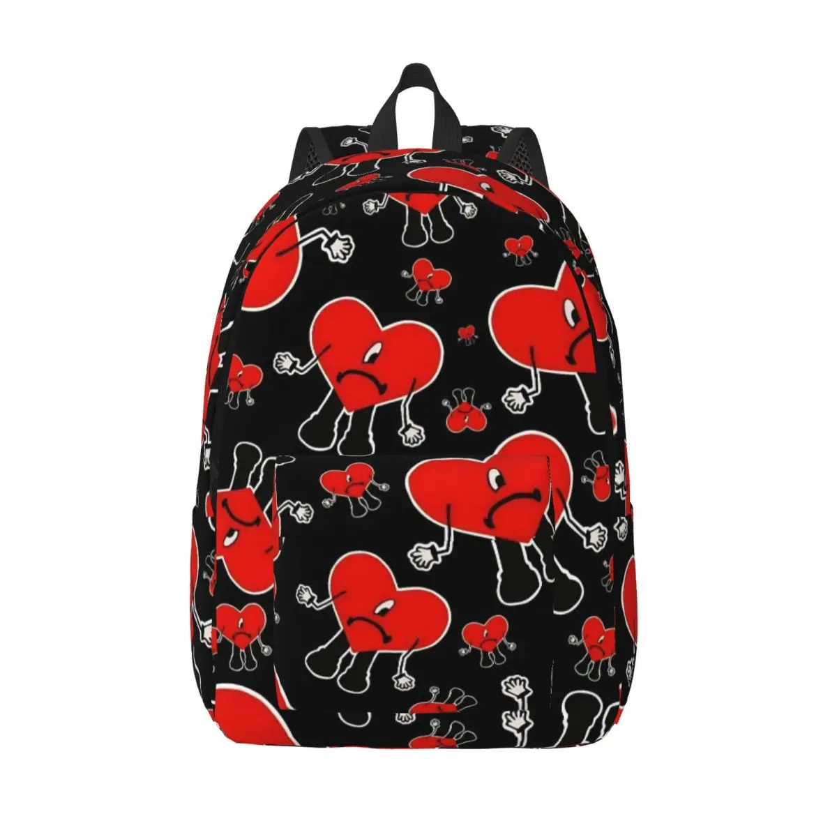 BadS Bunnys Debi Tirar Mas Fotos Classical Backpack Sports Student Business Music Tour Daypack for Men Women Laptop Canvas Bags