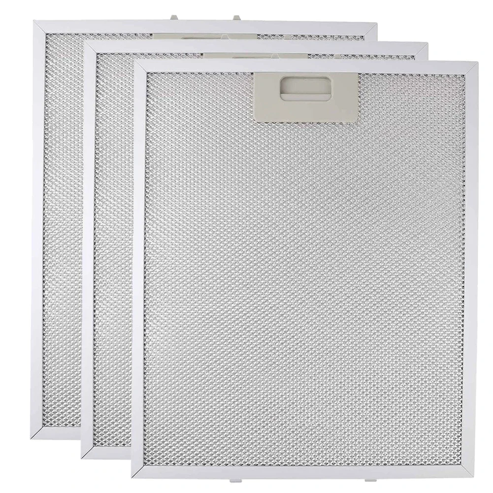 Kitchen Ventilation Aluminum Filter Extractor Vent Filter Long-lasting Maintain Air Circulation 5 Layers Filtration