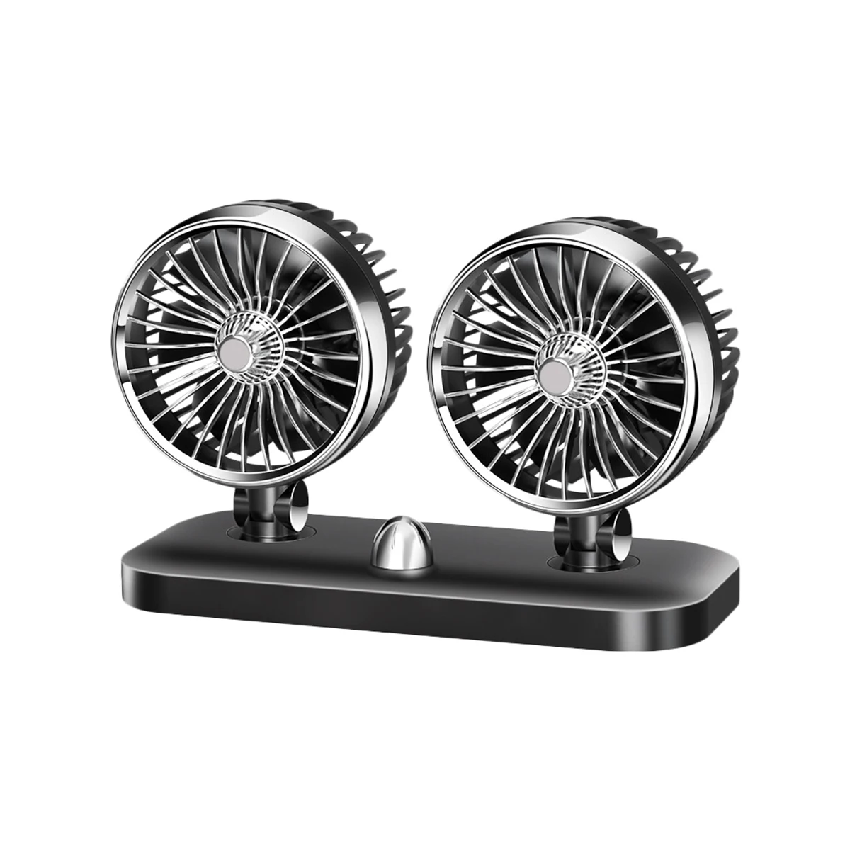 

1 шт. 12 В двуглавый автомобильный USB-вентилятор портативный автомобильный грузовик воздушный охладитель регулируемое колесо длинный шнур питания для внедорожника Rv Atv