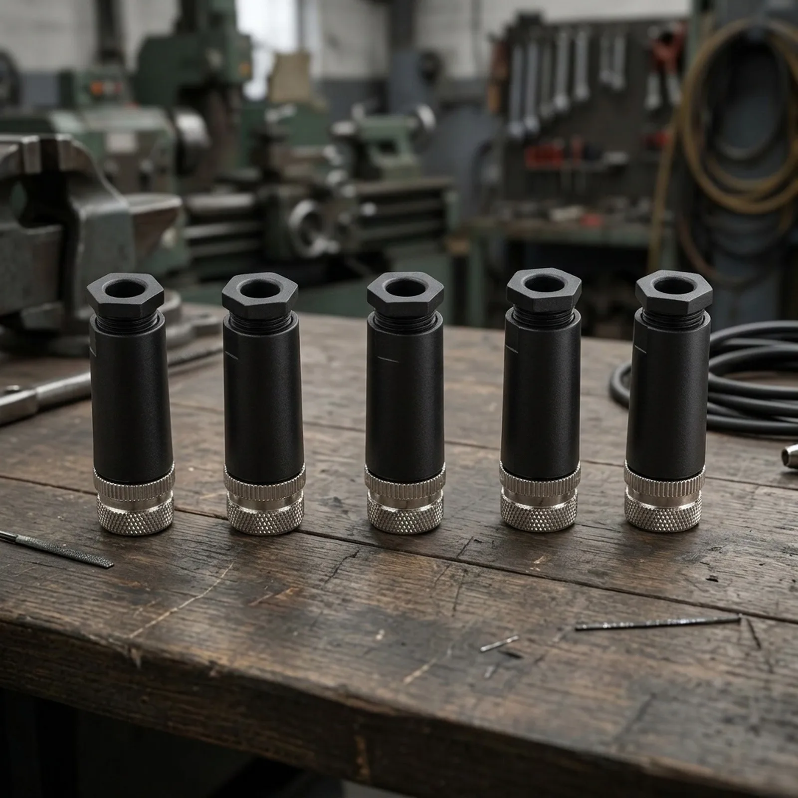 5pcs M8 3-4 Pin Female Aviation Connectors Suitable For Industrial Applications For Test Measurement Tool Accessory