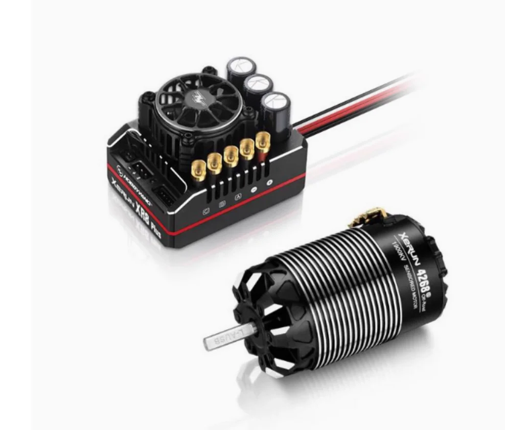 HOBBYWING XERUN XR8 Plus G2S 200A Brushless ESC with Sensor for 2~6 1/8 Model Helicopter and Plane
