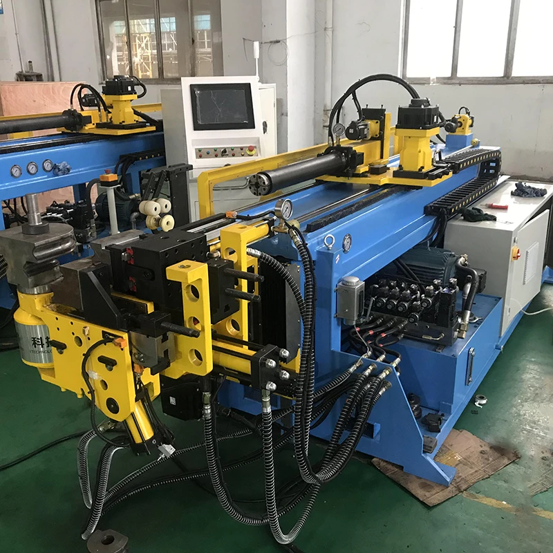 CNC fully hydraulic mandrel bender machine round square steel metal SS pipe tube bending machine