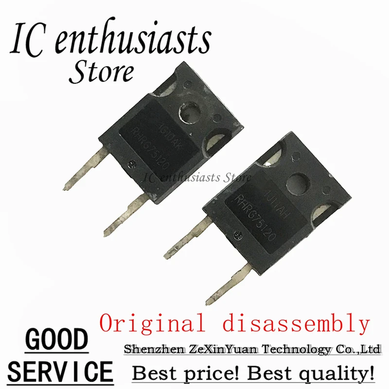 5PCS-20PCS RHRG75120 75120 75A 120V TO-247 Original disassembly