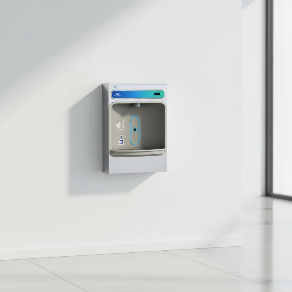 Wall Mounted Outdoor Stainless Steel Electric Water Dispenser Cooler with Bottle Filling Station Drinking Machine