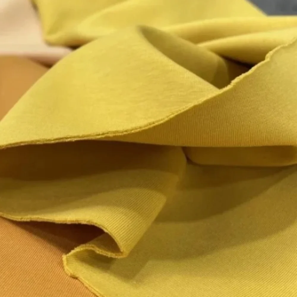 

Натуральный воздушный слой, длинная скобная хлопчатобумажная ткань для спортивной школьной формы, одежда, утолщенная ткань по метрам, материал для шитья своими руками