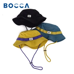 Bocca Japanese Bucket Hat UV Protection Fisherman Hat Breathable Packable Caps For Men Women Panama Cap Hiking Summer Vacation