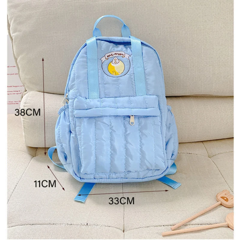 Mochila escolar con nombre personalizado para niños y niñas, mochila para estudiantes con bolsa para el almuerzo, estuche para lápices para viajes, trabajo y escuela