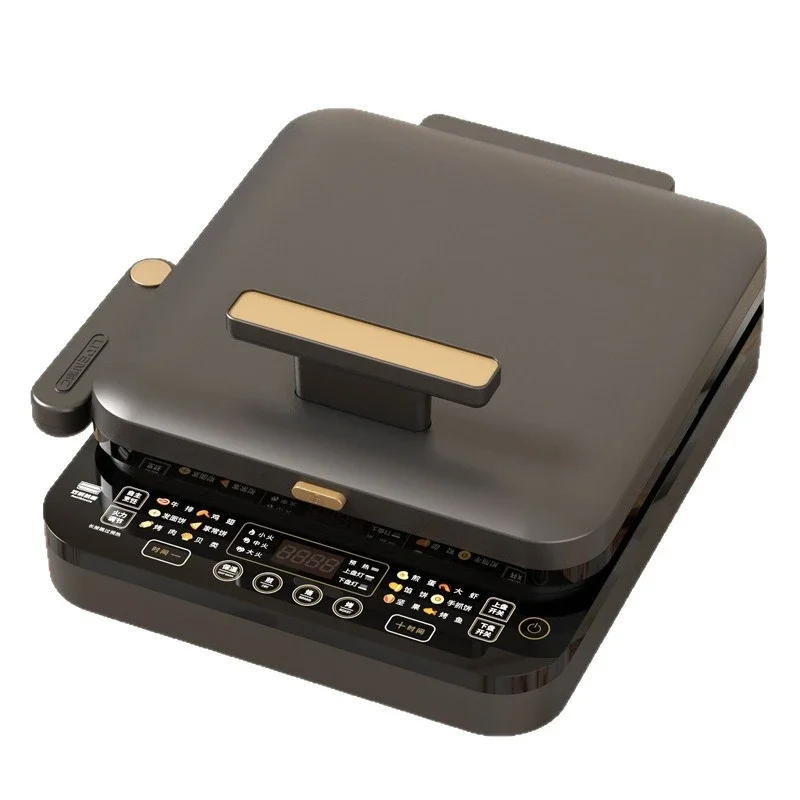 Gâteau électrique intelligent double plaque de démontage crêpes friture barbecue machine de cuisson