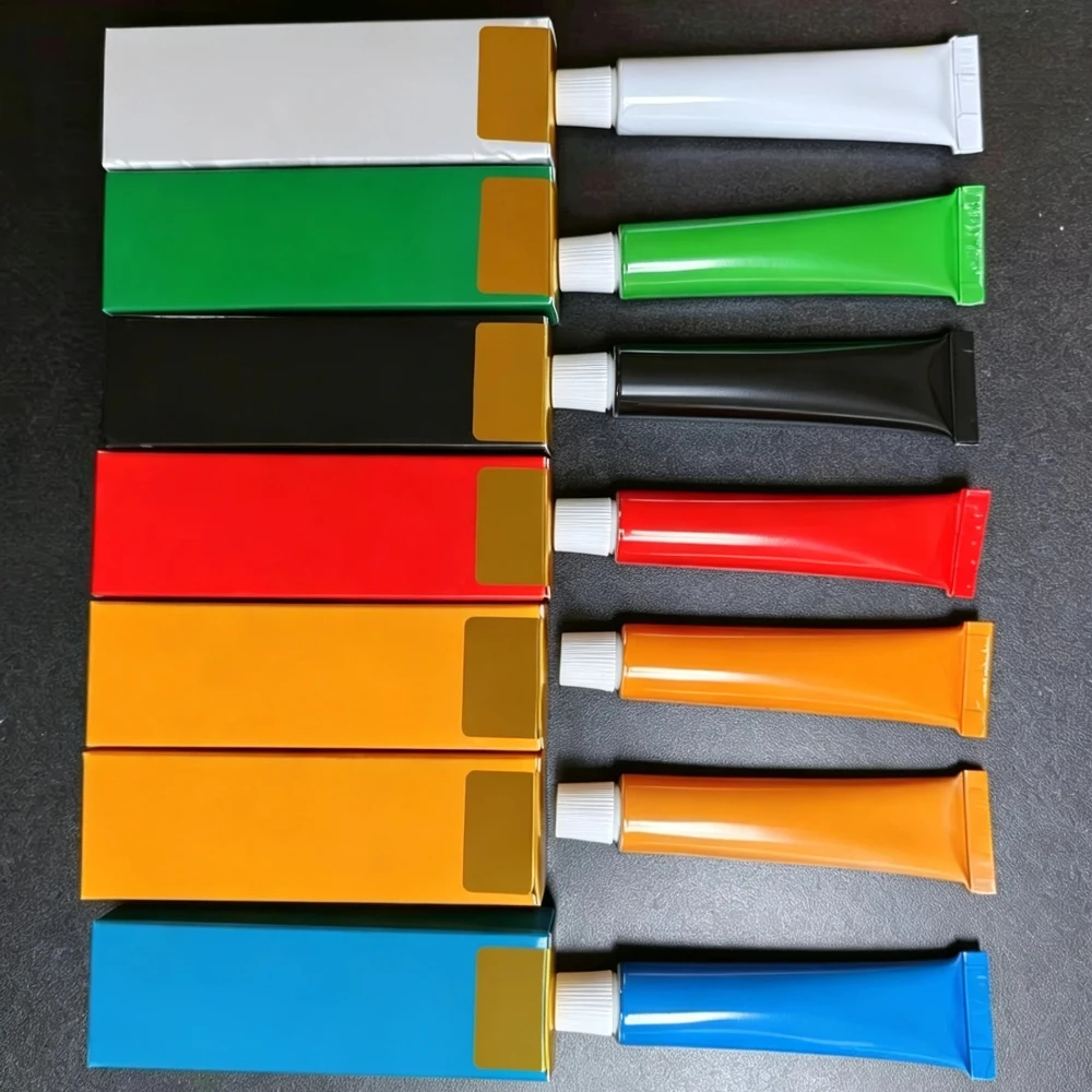 black,green,blue,gold, yellow , pink cream